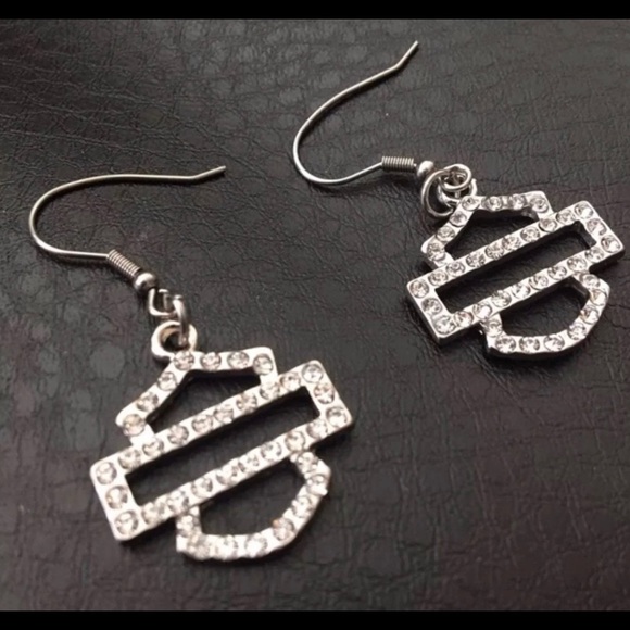 Harley-Davidson Jewelry - Limited Rhinestones Earrings
